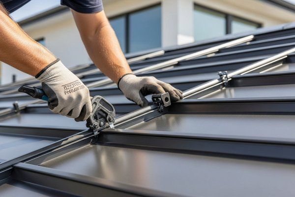 Metal roofing installation in Hillcrest, AR
